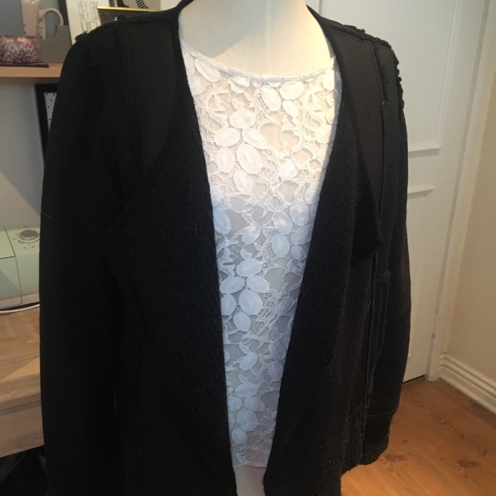 Black Monogram Jacket - limited edition